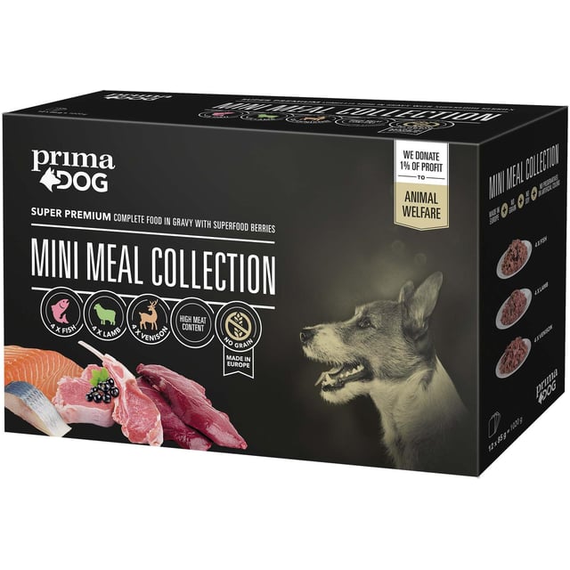 PrimaDog Mini Meal Mix 12 x 85 g