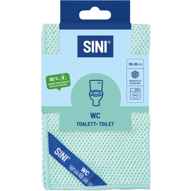 SINI Mikrofiberduk Toalett 30x30 cm