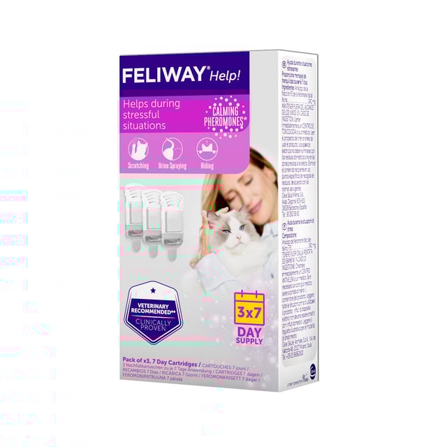 Feliway Help Doftgivare Refill 3-pack