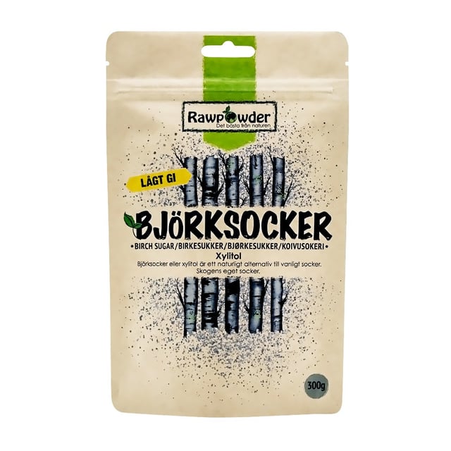 Rawpowder Björksocker 300 g
