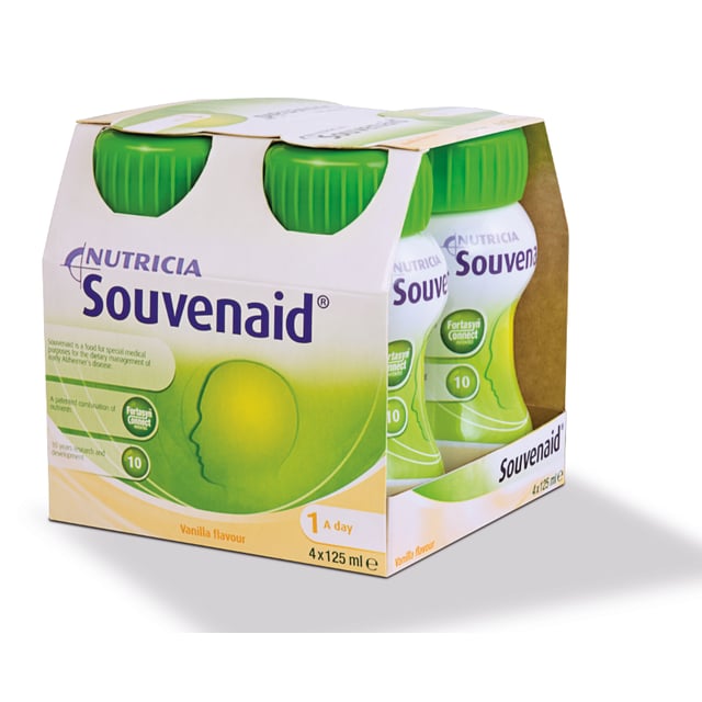 Nutricia Souvenaid Vanilj 4 x 125 ml