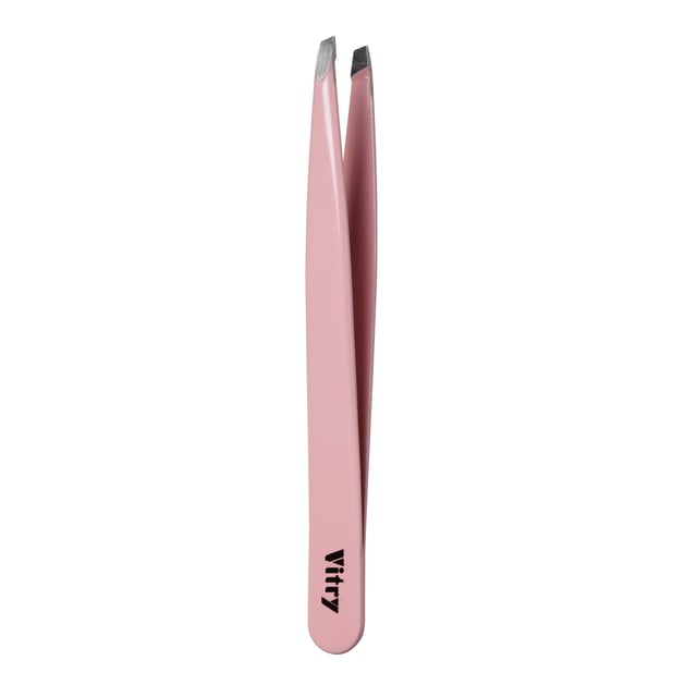 Vitry Professional Tweezer Stainless Steel Pale Pink