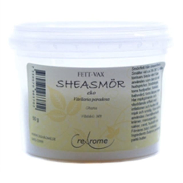 Crearome Sheasmör Rå Fast 100g