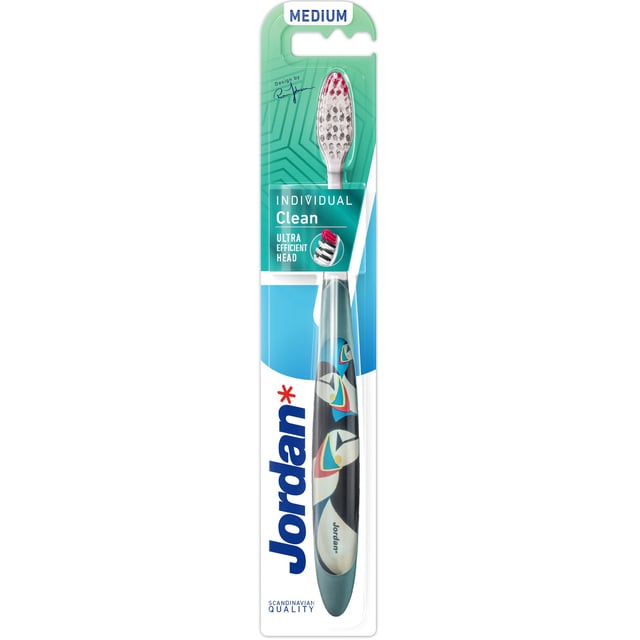 Jordan Individual Clean Medium Tandborste 1 st