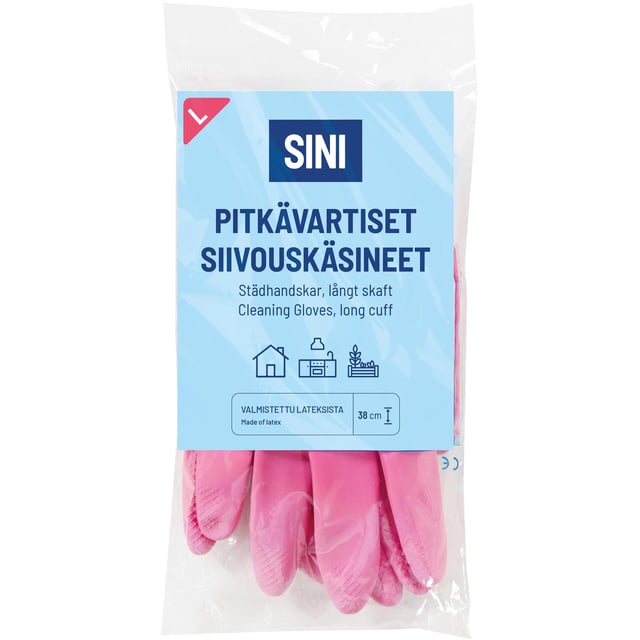 SINI Städhandskar långt skaft L