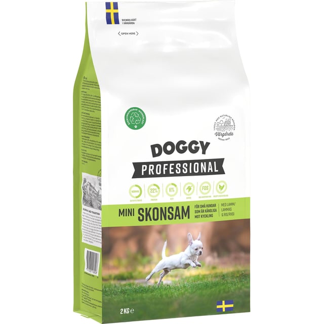 Doggy Professional Mini Skonsam Hundfoder 2 kg
