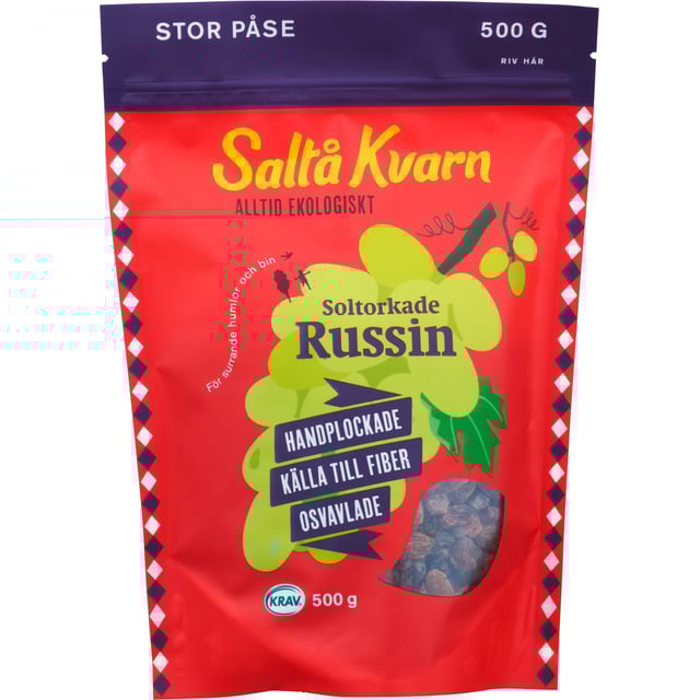 Saltå Kvarn Russin 500 g