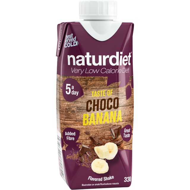 Naturdiet VLCD Choco Banana Shake 330 ml