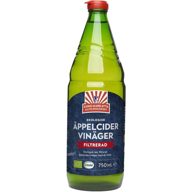 Kung Markatta Äppelcidervinäger Filtrerad 750 ml