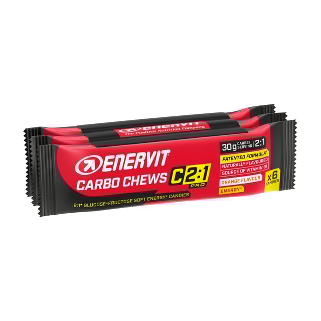 Enervit E.Sport Carbo Chews 2:1 3x34g 3-pack