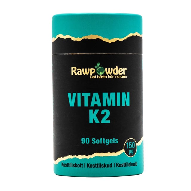 Rawpowder Vitamin K2 150μg 90 softgels