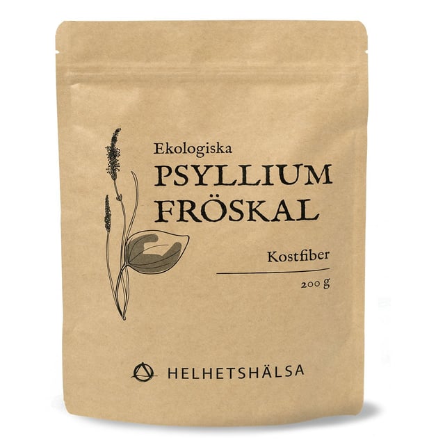 Helhetshälsa Psylliumfröskal Ekologiska 200g