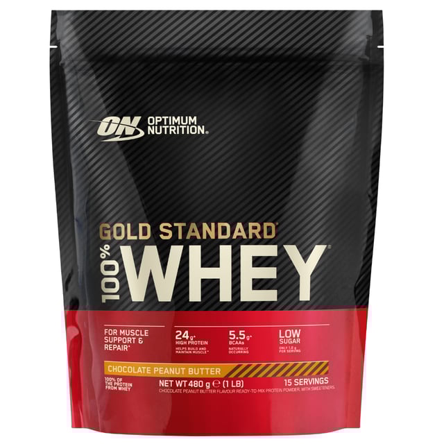Optimum Nutrition 100% Whey Gold Standard Chocolate Peanut Butter 480 g