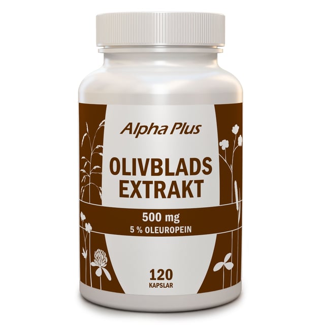 Alpha Plus Alpha Plus Olivbladextrakt 120 kapslar