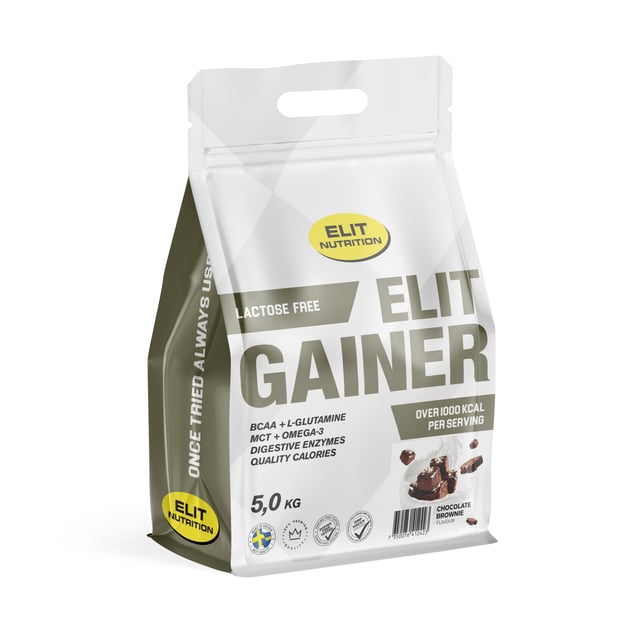Elit Nutrition Gainer Laktosfri Chocolate Brownie 5000 g