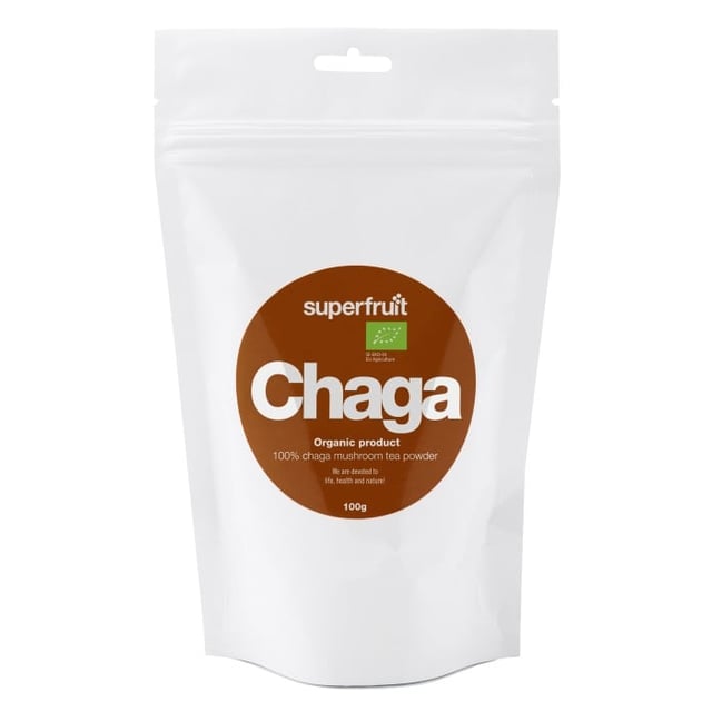 Superfruit Chaga Pulver EKO 100g