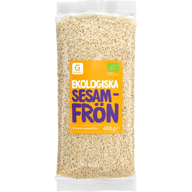 Garant Sesamfrön Skalade Eko 400 g