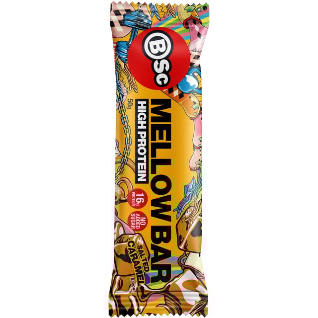 BSc Mellow Bar Salted Caramel 50 g