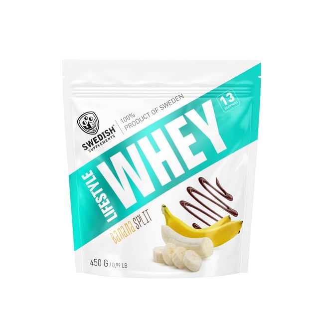 Swedish Supplements Lifestyle Whey Banana Split 450 g