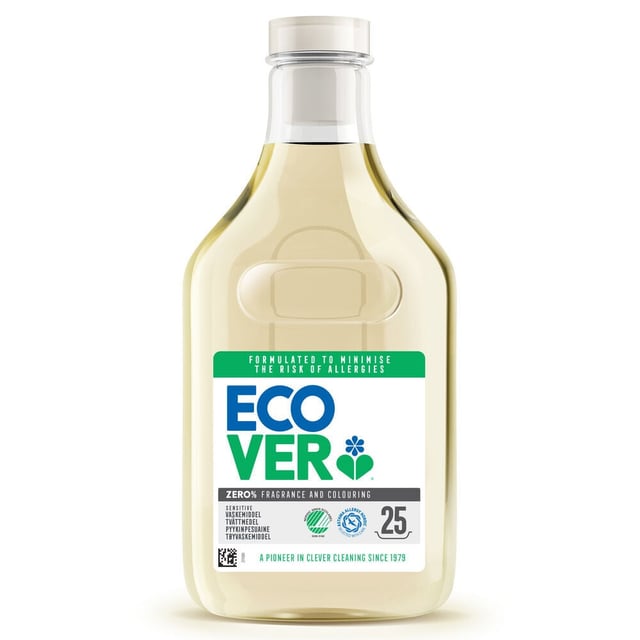 Ecover Flytande Tvättmedel Zero 1 liter