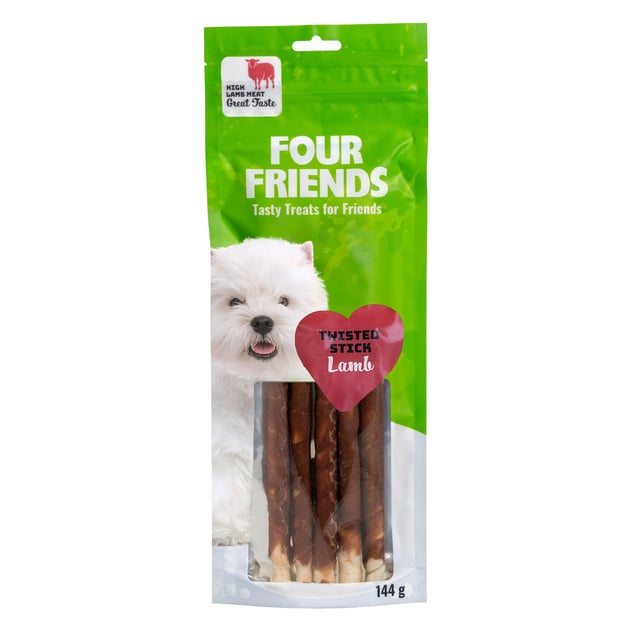 Fourfriends Twisted Stick Lamb 25 cm 5 st