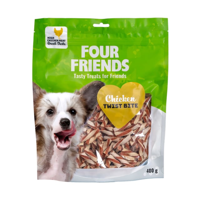Fourfriends  Chicken Twist Bite 400 g
