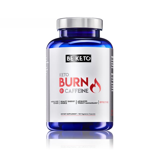 BeKeto Burn + Caffeine 180 kapslar