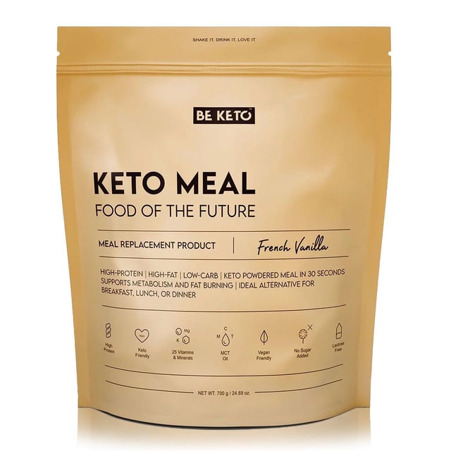 BeKeto Meal French Vanilla 700 g