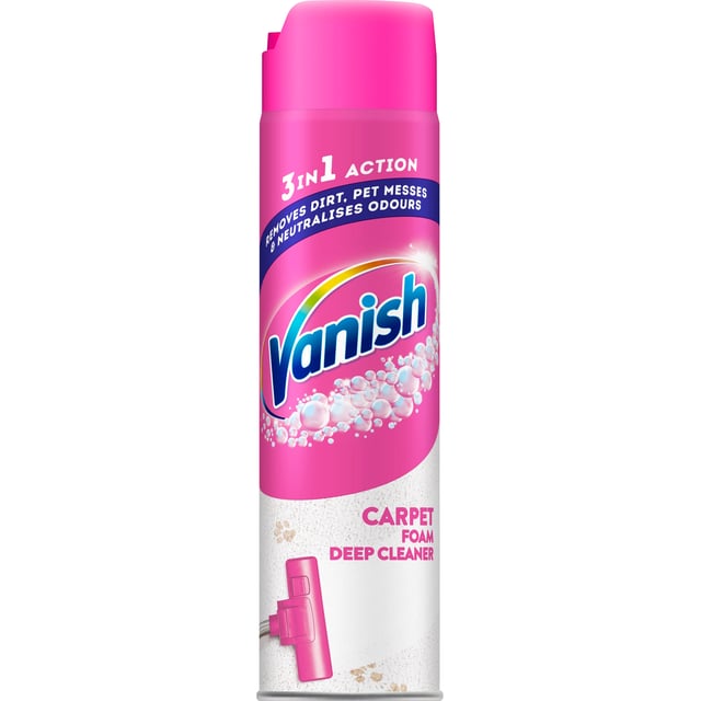 Vanish Matta & Möbelklädsel Rengöringsskum 600 ml