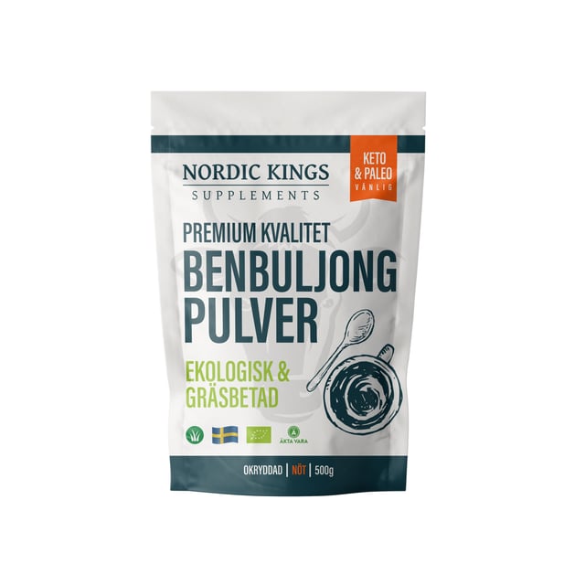 Nordic Kings Premium Benbuljongpulver EKO 500g