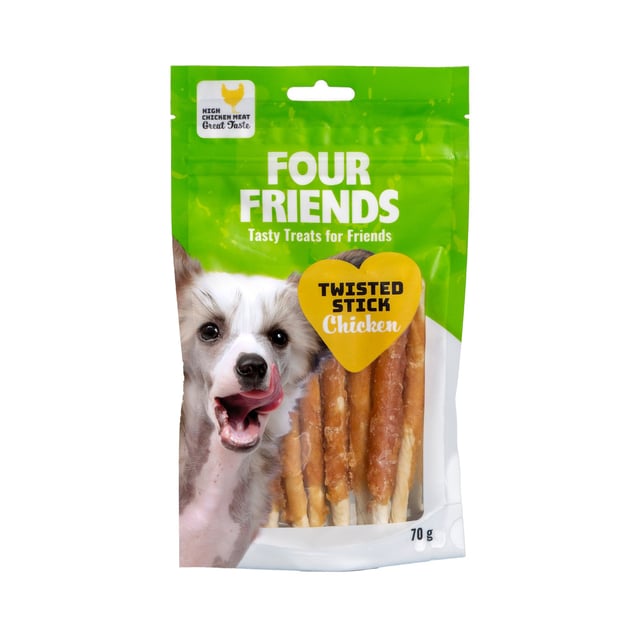 Fourfriends  Twisted Stick Chicken 12,5 cm 7 st