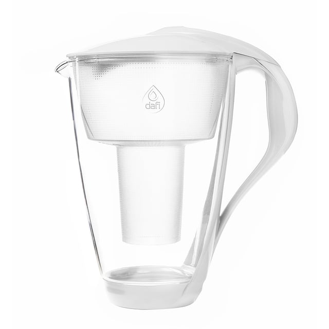 Dafi Vattenreningskanna Glas Vit 2 Liter 1 st
