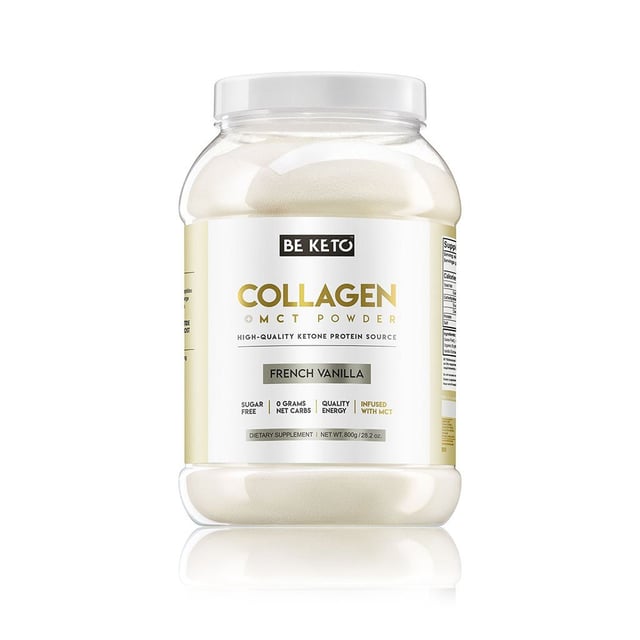 BeKeto Collagen + MCT Oil French Vanilla 800 g