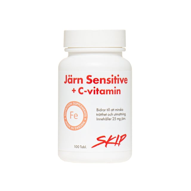 Skip Järn + C-vitamin 100 tabletter