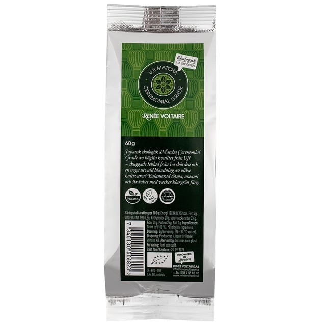 Renée Voltaire Uji Matcha Ceremonial Grade Refill 60 g EKO