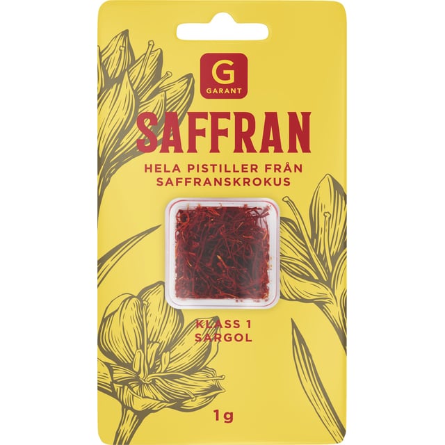 Garant Saffran Hela Pistiller 1 g