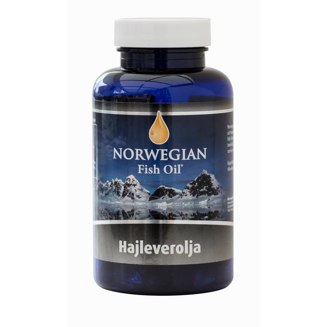 Biosan Norwegian Fish Oil Hajleverolja 120 kapslar