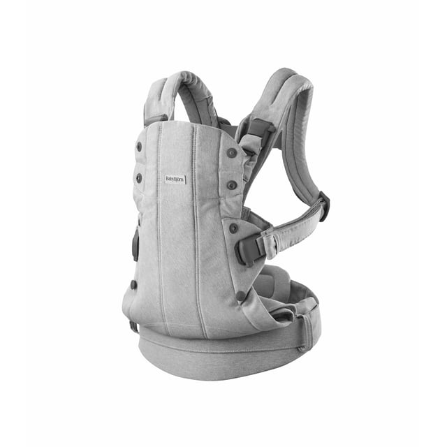 BabyBjörn Bärsele Harmony Melerad vävd Ljusgrå