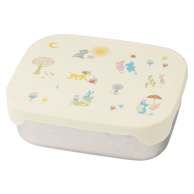 Rätt Start Mumin 80 Lunchlåda i Plåt Beige