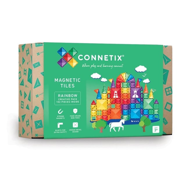 CONNETIX Regnbåge Kreativpaket 102 delar