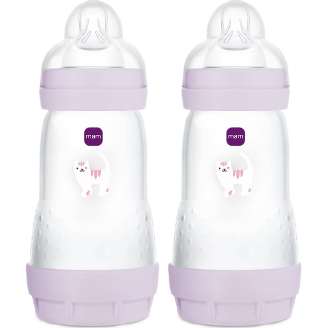 MAM Easy Start Anti-Colic Pink 260 ml 2 st