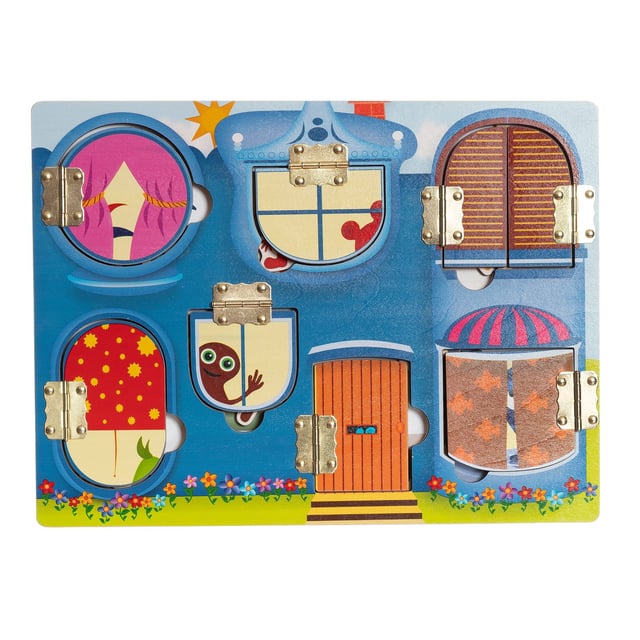 Babblarna Aktivitetspussel i Mitt Hus 7 Bitar +1 år