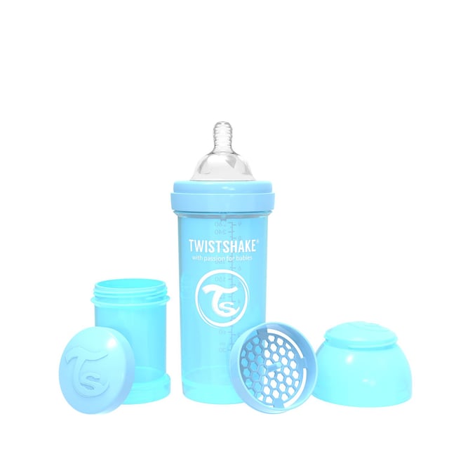 Twistshake Anti-Kolik Pastell Babyblå 260 ml