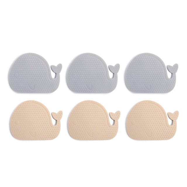 Filibabba Silikon Minibadmattor Valar Blue Mix 6 st