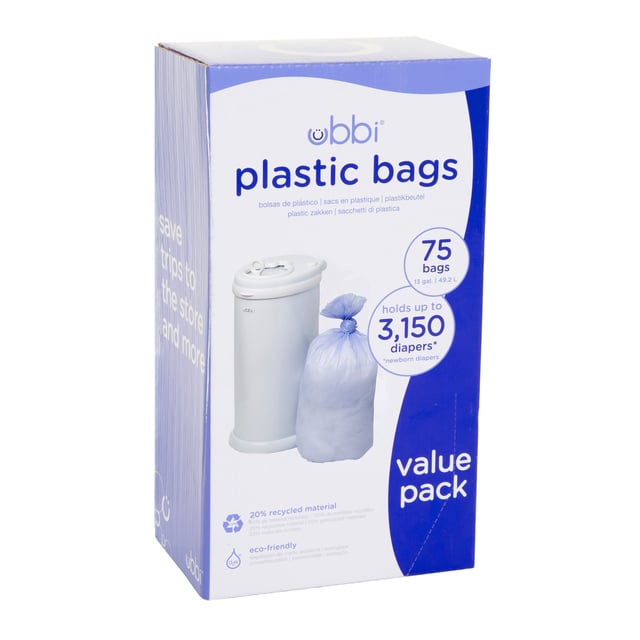 UBBI Plastpåsar 3-pack