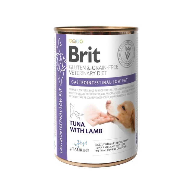 Brit Veterinary Diet Brit Grain-Free Vet Diets Dog Can Gastrointestinal-low fat 400 g