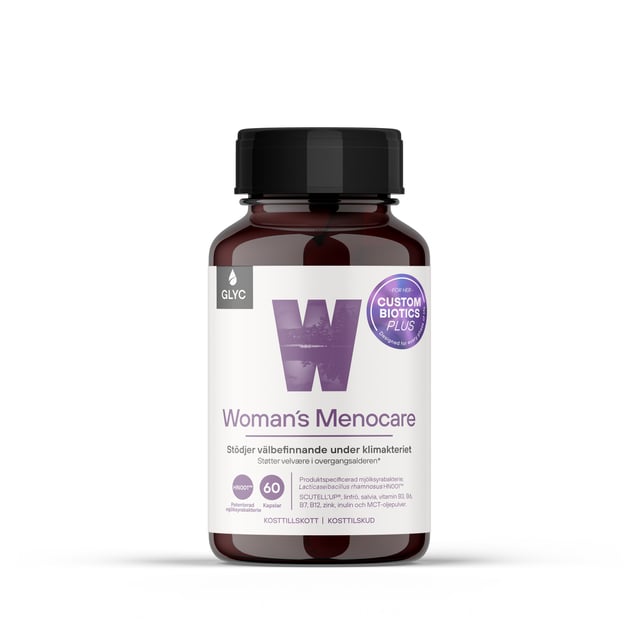 GLYC Custom Biotics Plus Women Menocare 60 kapslar