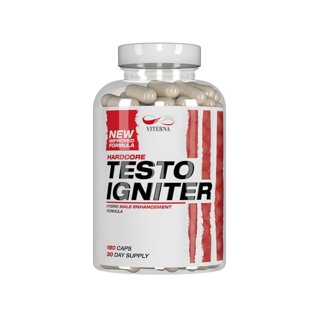Viterna Hardcore Testo Igniter 180 kapslar