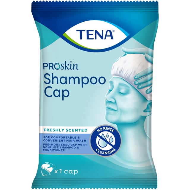 TENA ProSkin Shampomössa