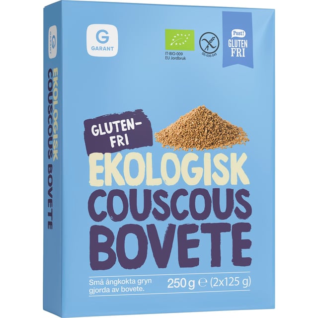 Garant Ekologisk Couscous Bovete 250 g